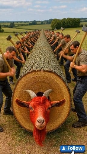 ‎“The Tree Split Mystery: The Hidden Goat” #videoviralシ #facebookreelsviral #viralvideoシ #trendingreelsvideo #trendingreel #facebookreel #reels #facebookpost | Ai Byte Buzz