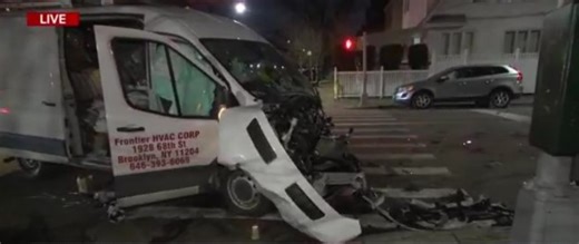 Fatal crash involving FDNY truck leaves 1 dead, 10 injured