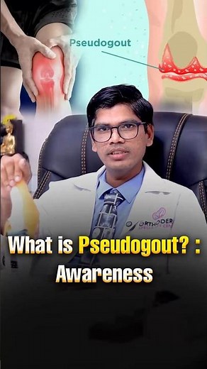What Is Pseudogout? | Awareness #trendingshorts #psuedogout #kneepainrelief #gouttreatment