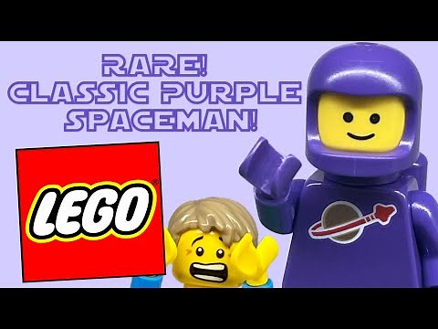 How to make the Purple Lego Classic Spaceman! (Rare)