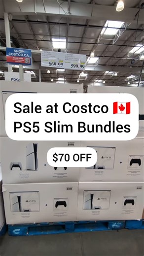 Mr. CME | New sale at Costco 🇨🇦! PS5 Slim Bundles with Extra Controller are $70 off until 8/27! Spotted at Costco Markham East and most locations... | Instagram