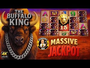 15 GOLD HEADS COLLECTED! Massive Jackpot on Buffalo Gold