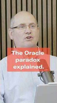 Why Oracle shares are down despite record revenues.