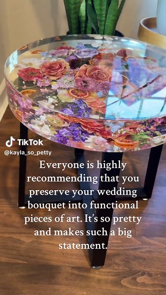 Word on the street 🤷🏼‍♀️ #weddingbouquetpreservation #weddingbouquet #weddingflowers #flowerpreservation #preservedflowers #preservedbouquet #resintable #resinart #resinartist #daytonohio #ohio #ohiowedding #ohioartist