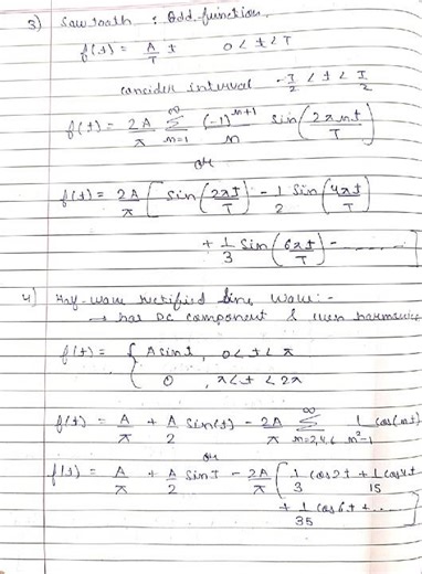Fourier series formula