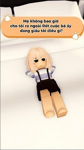 Mẹ không bao giờ cho tôi ra ngoài… Rốt cuộc bà ấy đang giấu tôi điều gì? 😰 #roblox #shorts