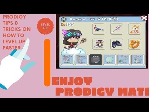 Prodigy Math Game 2020 | Tips & Tricks on How to LEVEL UP Faster in Prodigy.