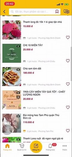 Cách đi chợ tại Chợ Tốt