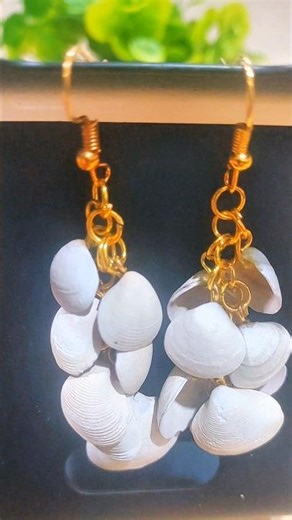 ✨ DIY Shell Earring Tutorial | Easy Beach-Inspired Jewelry 🌊