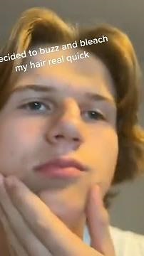 Boys getting their hair buzzed and bleached [23C2A]
