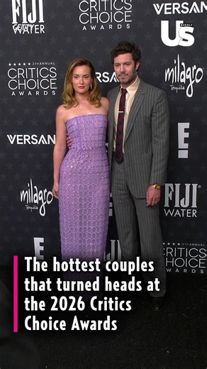 Love is in the air! 🤭 These red-hot celeb couples had Us blushing last night at the #CriticsChoiceAwards https://www.usmagazine.com/stylish/pictures/critics-choice-awards-2026-hottest-couples-kaley-cuoco-tom-pelphrey/?utm_source=facebook&utm_medium=social&utm_campaign=verticalvideo | Us Weekly