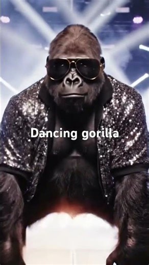 Dancing gorilla #reels #shortsvideo #trending #trendingshorts #viral #youtubeshorts