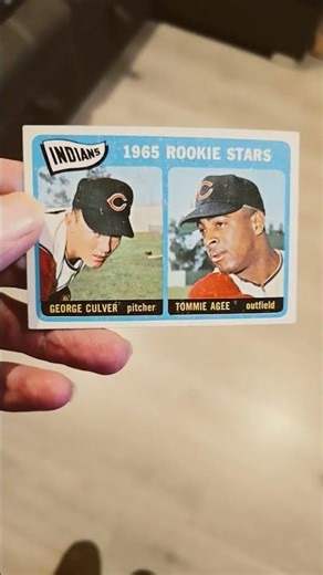 1965 topps Rookie Stars George Culver Tommie Agee