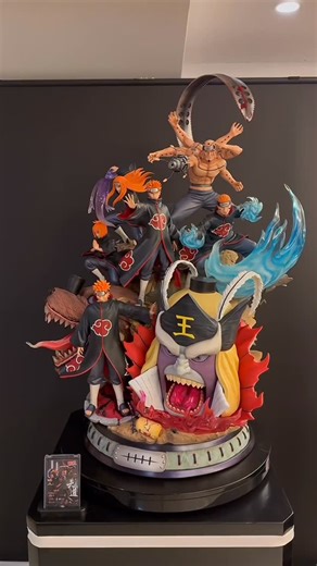 Sasta Decor on Instagram: "Silence speaks louder in the world of Akatsuki. Cold minds, unmatched power, absolute dominance. No heroes here — only legends feared by all. This isn’t just anime, it’s an aura. Akatsuki forever rules the shadows. #Akatsuki #NarutoShippuden #Naruto #AnimeWorld #AnimeCollectors"