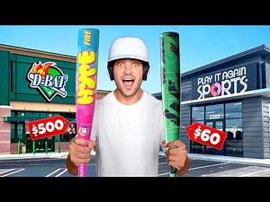 Expensive vs Cheap Baseball Bat (2025)