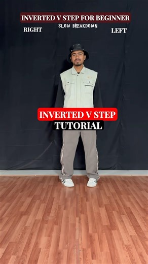 Inverted V Step Tutorial For Beginners #ytshorts #shortvideo #invertedvstep