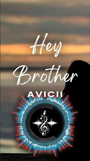 Avicii - Hey Brother (Lyrics Video with Visualizer) #lyrics #shorts