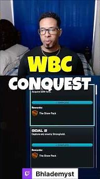 WBC Conquest Step by Step Guide