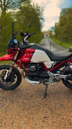 This Moto Guzzi V85 TT is absolutely insane #bikereview #adventure
