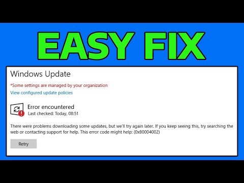 How To Fix Error Code 80004002 in Windows