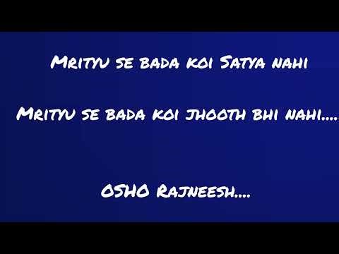 Osho on Death: How to Die Before You Die ✅