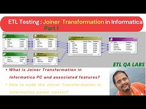 ETL Testing | Joiner Transformation Testing Part 1 | ETL testing Interview questions