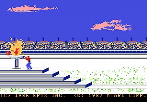 Winter Games (Atari 7800) - online game | RetroGames.cz