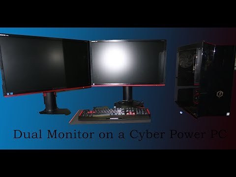 Can you have Dual Monitors on a Cyberpower PC