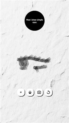 How I draw simple eyes