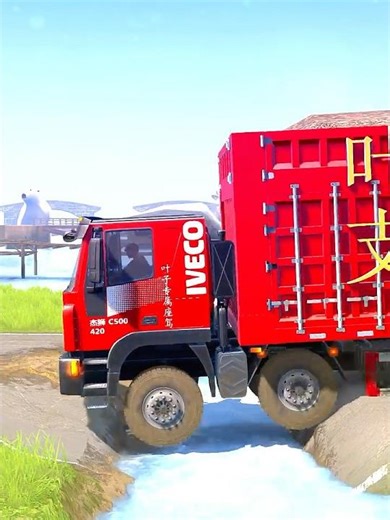 Spintires: MudRunner -SHACMAN DELONG X3000 Towing a Truck on a Snowy Road Ep 521