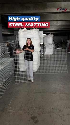 Heavy-Duty Steel Matting for Construction and Gates