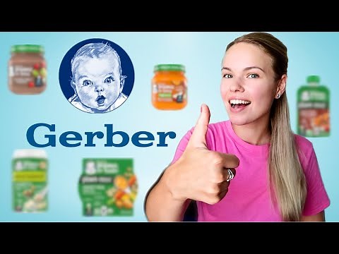 5 BEST HEALTHY GERBER BABY FOODS: Baby Purees, Baby Cereals, Snacks | Gerber Baby Food Review