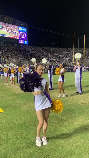 Excitement Builds for ECU Homecoming Game in 3 Hours!