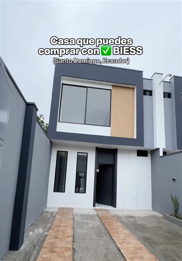 Casa en 𝗦𝗔𝗡𝗧𝗢 𝗗𝗢𝗠𝗜𝗡𝗚𝗢 para compra con el BIESS ➡️ A tan solo $69,500 🏠🔥 3 dormitorios | 2 plantas | Casa amplia, bonita y de loza 📍Ubicada cerca al anillo vial de Santo Domingo de los Tsáchilas *Requisitos para aplicar con el BIESS:* ✅ Tener 36 aportaciones al IESS ✅ 13 aportaciones consecutivas ✅ No tener deudas altas ✅ Que sea tu primera vivienda ✅ Te ayudamos con tu precalificación GRATIS ✅ Te acompañamos en todo el proceso de compra, de inicio a fin ¿Quieres saber si aplicas? 