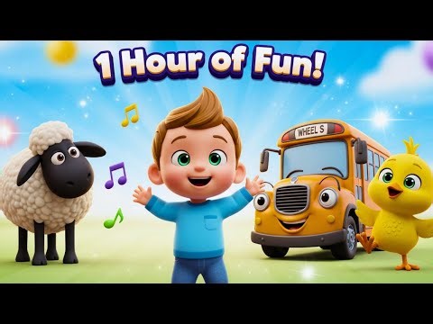 Kids Mix Nursery Rhymes & Poems | Wheels on the Bus, Rain Rain Go Away, Humpty Dumpty & More