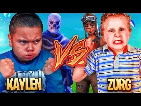 1v1 9 YEAR OLD BROTHER VS TRASH TALKING LITTLE KID (ZURG) FORTNITE PLAYGROUND! HE BROKE CONTROLLER!!