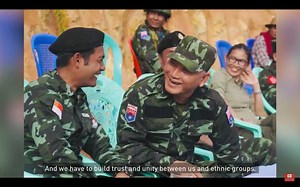 Inside a rebel camp DVB English News interviews the BPLA. A feature interview with Maung Saungkha, Burmese poet, human rights activist and founder of the Bamar People's Liberation Army (BPLA). The BPLA celebrated its second anniversary on the frontline of the war against the Burma Army. Its political aim is to eradicate military dictatorship in Myanmar and establish a federal democratic union with a Bamar state, or self-administered division. #WhatsHappeningInMyanmar DVB English is available on 