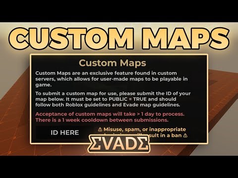 CUSTOM MAPS coming to Evade?? | justified