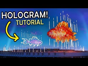 How to Make the Best Cyberpunk Hologram in Minecraft - full Tutorial