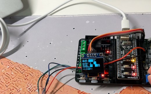 Labview与STM32 使用TCP/IP通信的智能家居系统