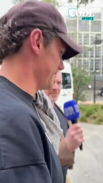 Charlie Curnow arrives in Sydney ahead of a potential trade to the Swans