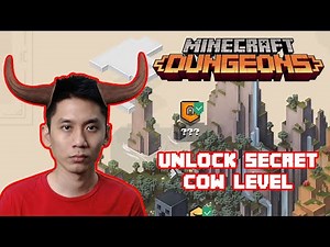 All Rune Location Unlock Secret Cow Level Full Run Minecraft Dungeons