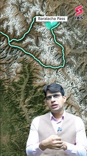 Chenab River System through Map #chenab #riversystem #shorts #upsc #ias #chenabriver