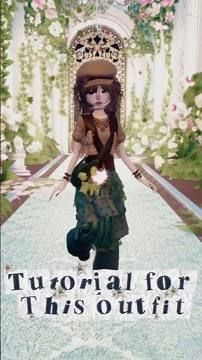Outfit combo tutorial for this mori-kei outfit