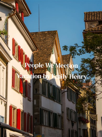 People We Meet On Vacation Book Cover Recreation