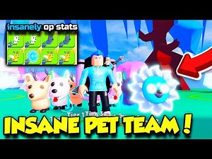 I OPENED THE RAREST EGG IN PET SWARM SIMULATOR AND GOT THE MOST OP PET TEAM EVER!! (Roblox)