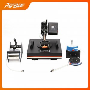 [Hot Item] 5 in 1 Multi-Function Digital Combo Heat Press Transfer Machine