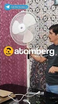 atomberg renesa snow 400mm pedestal #atomberg #atombergfan #shorts