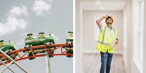 Man builds epic rollercoaster in his house that takes riders on an adventure around his yard