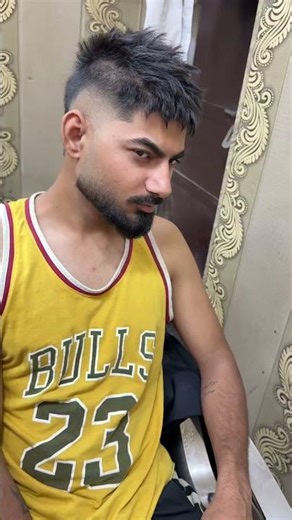 Shadow fade✂️ #youtubeshorts #hairstyle #curlytostraight